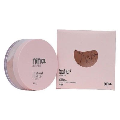 Pó Facial  Instant Matte Nina Makeup