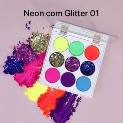 Paleta de Sombras  Vibe Neon - Zanphy