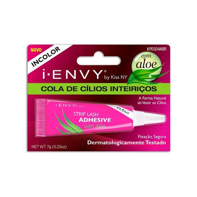 Cola de Cílios  com Aloe Vera 16h - Kiss New York 