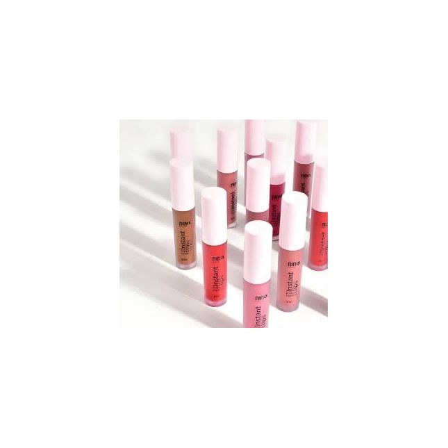 Batom Liquido Instant Lips - Nina Makeup 